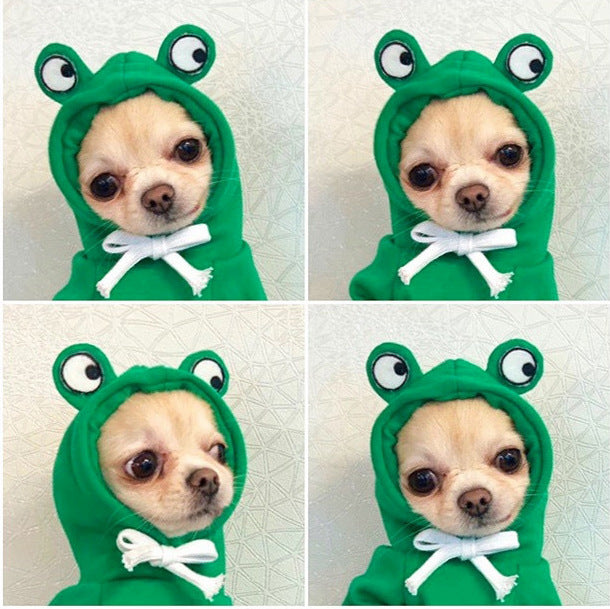 Cute Fruit Fleece Hoodie for Small Pets