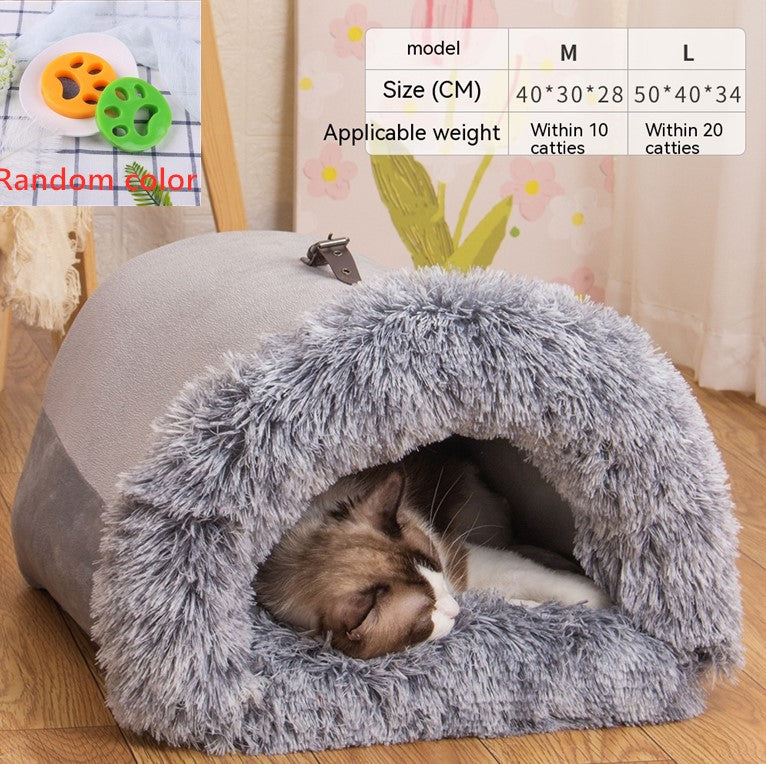 Portable Dog & Cat Winter Nest