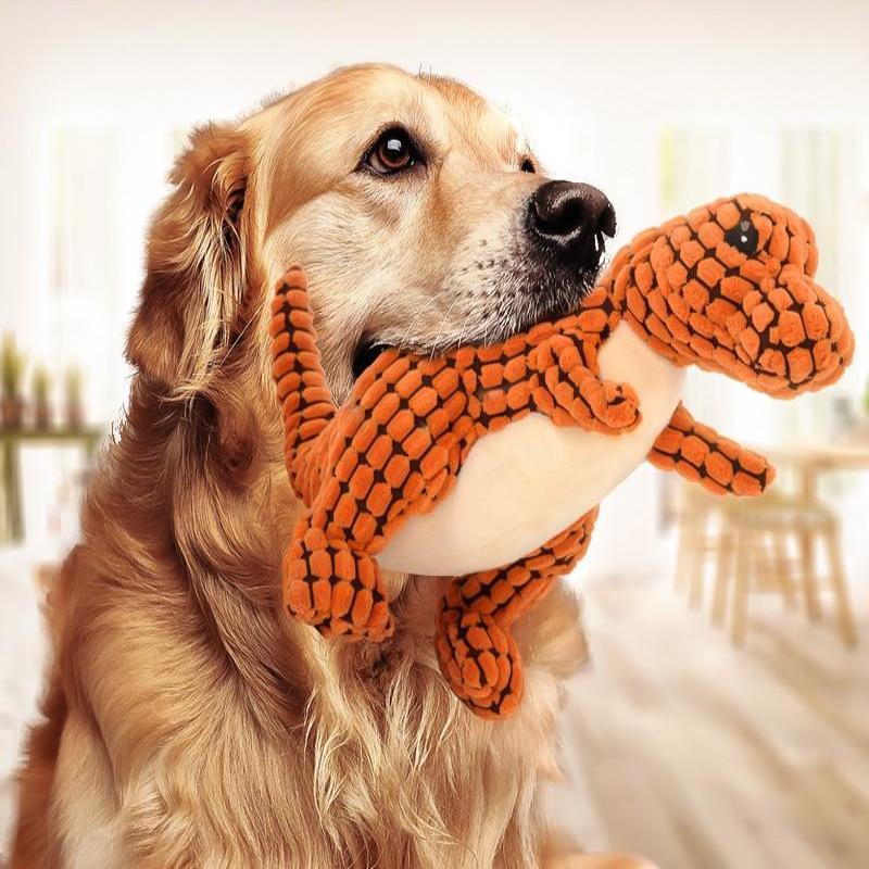 Interactive Dinosaur Toy for Large Dogs