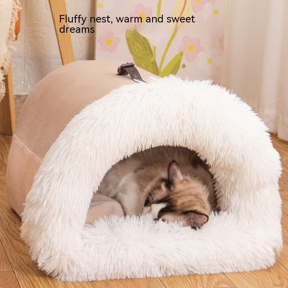Portable Dog & Cat Winter Nest