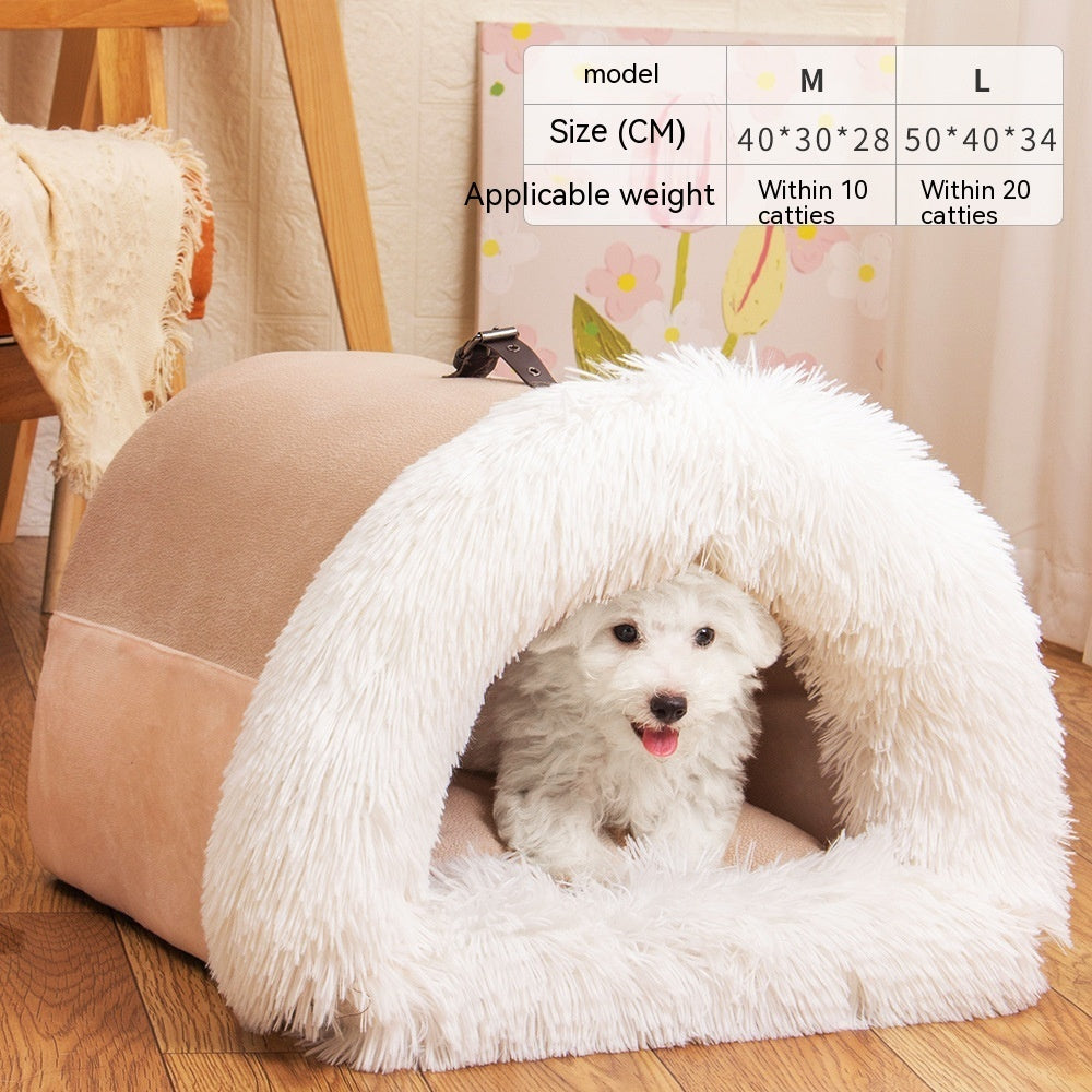 Portable Dog & Cat Winter Nest