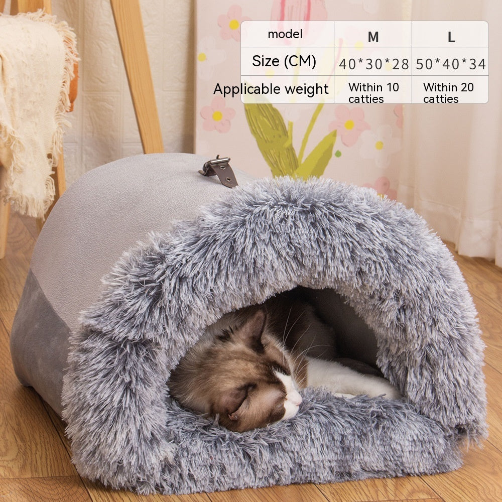 Portable Dog & Cat Winter Nest